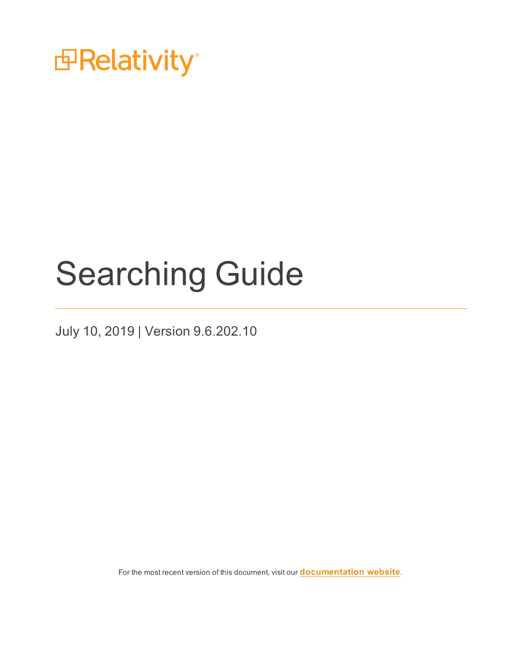 Searching Guide