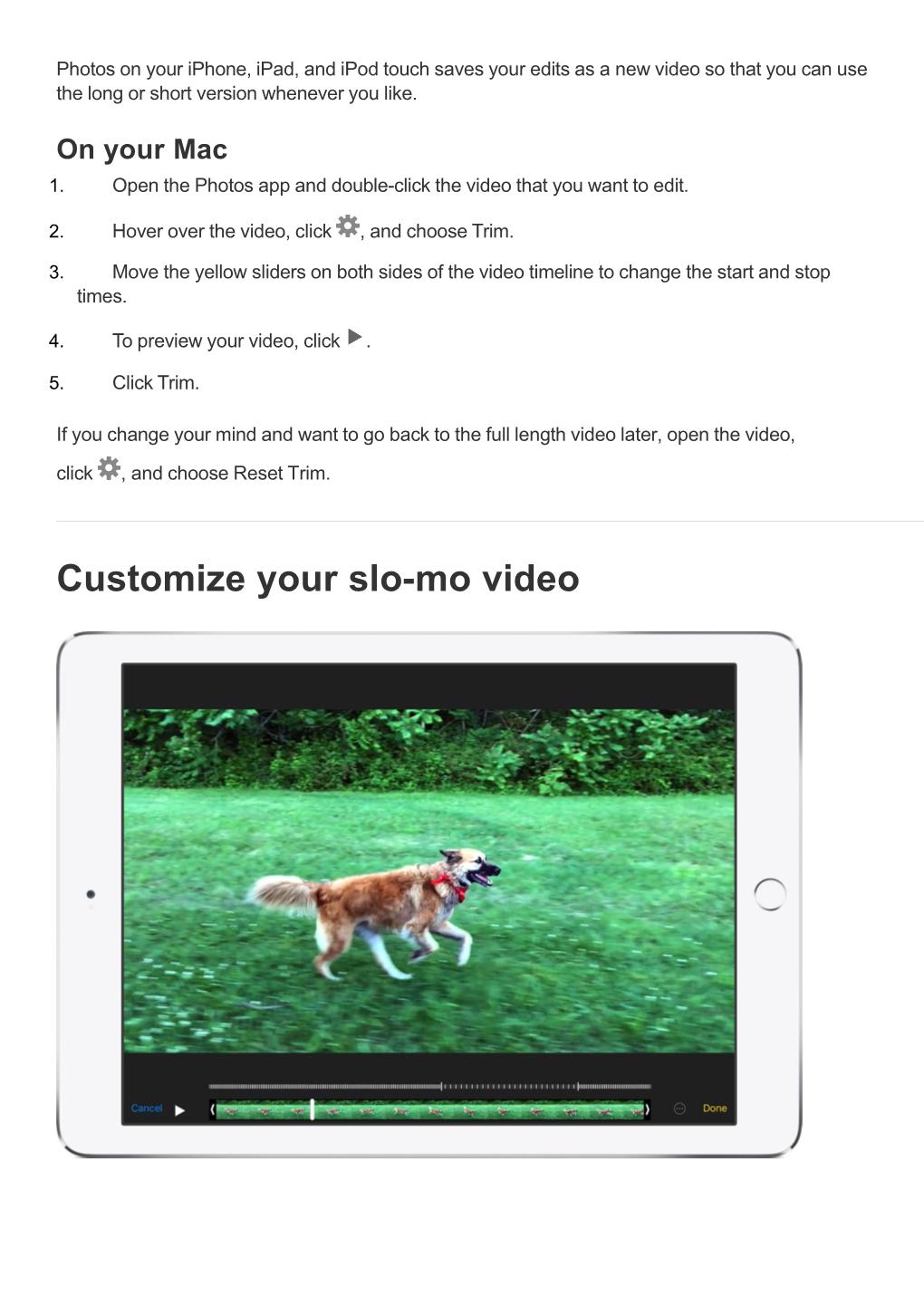 How to Edit Videos on Your Iphone, Ipad, Ipod Touch Or Mac