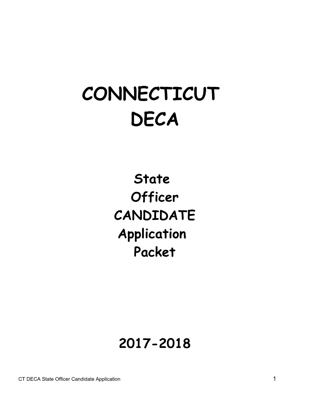 Connecticut Association of DECA