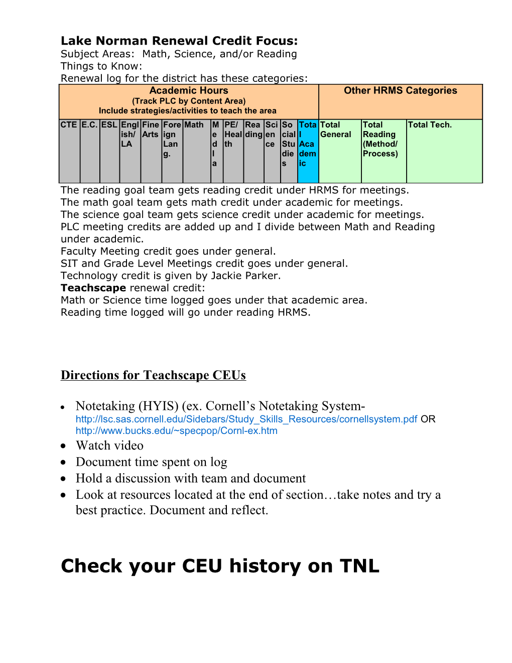Step 1: Login to the Teachscape Web Site