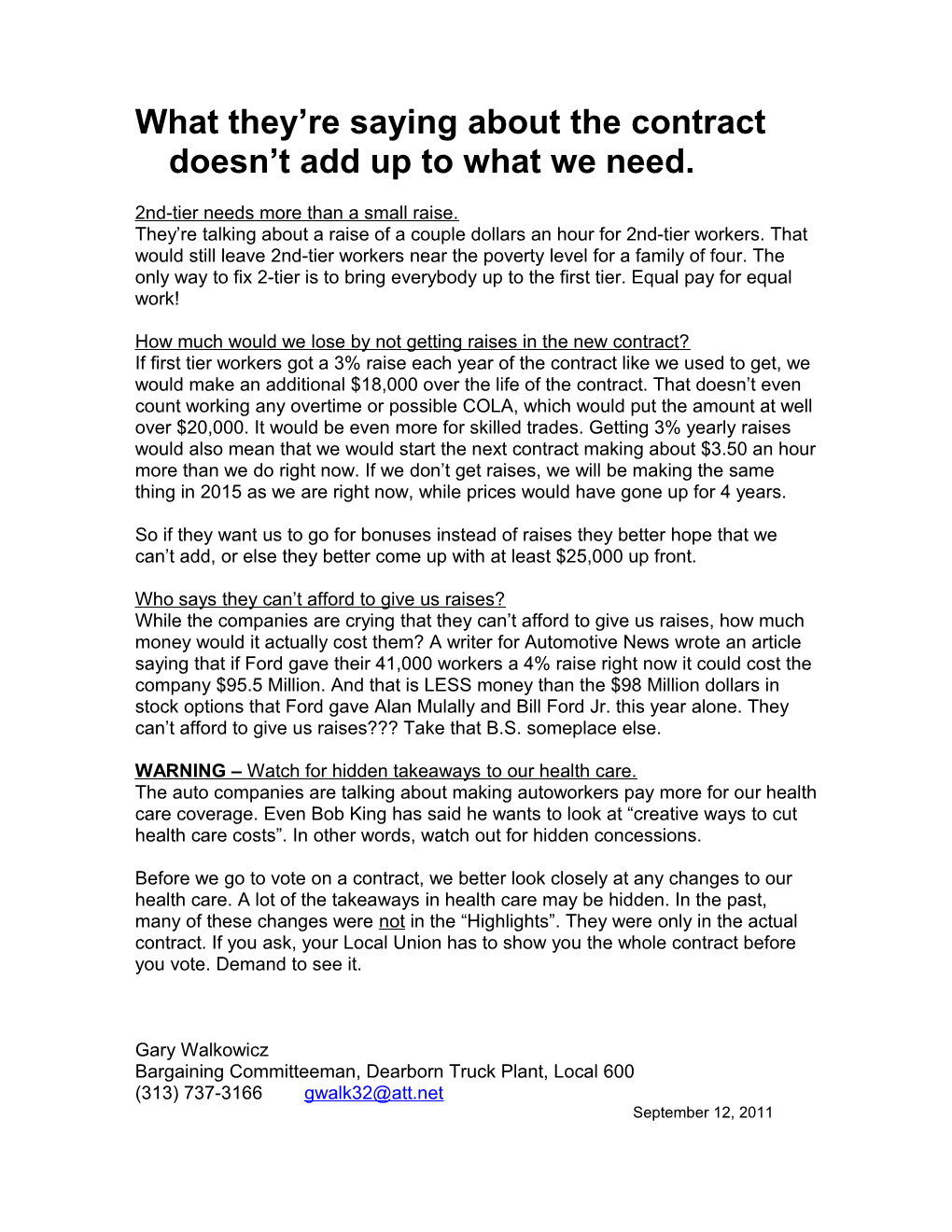 If They Want Us to Accept a Signing Bonus Instead of Getting Raises, How Much of a Signing