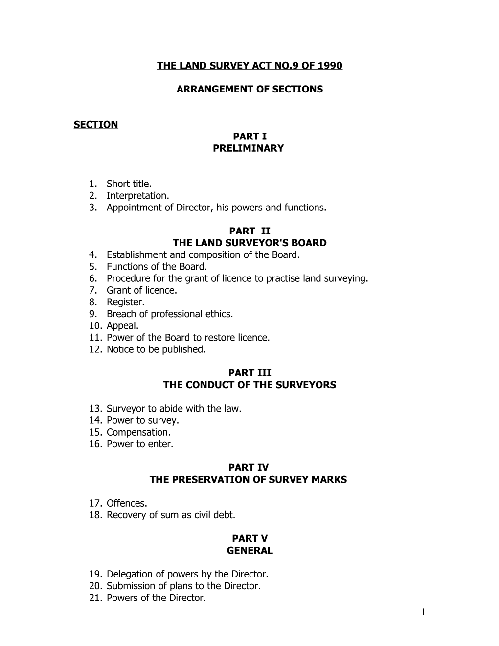The Registered Land Act