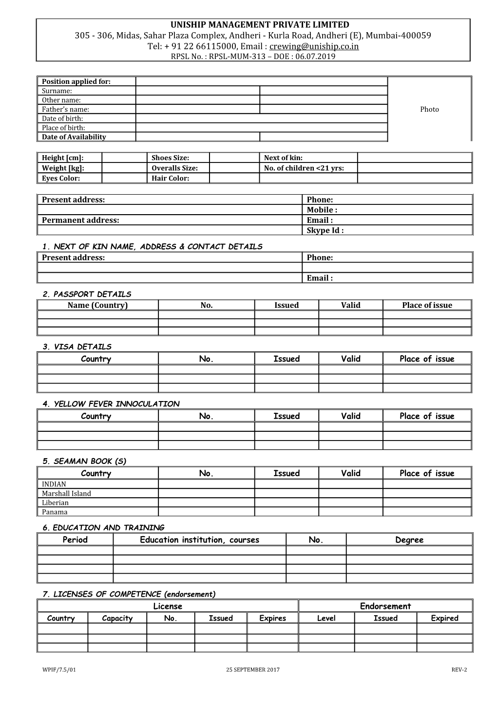 Assessor Off-Signing