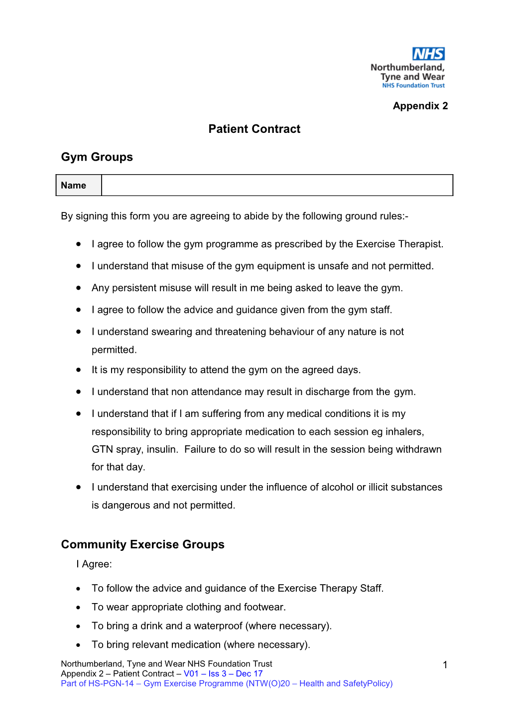 By Signing This Form You Are Agreeing to Abide by the Following Ground Rules