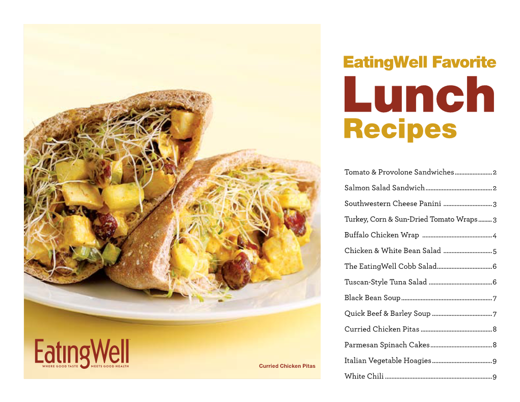 Eatingwell Favorite Lunch Recipes