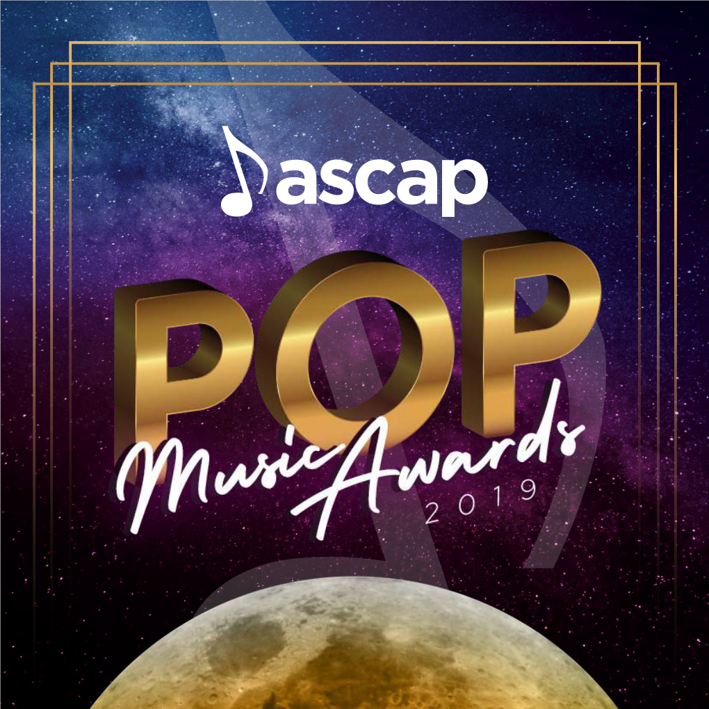 Ascap POP Music Awards 2019