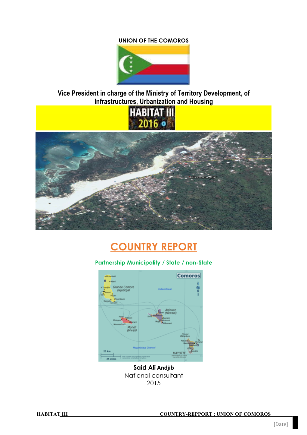 Union of the Comoros Country Report