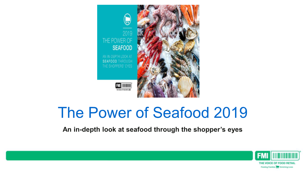 The Power of Seafood 2019