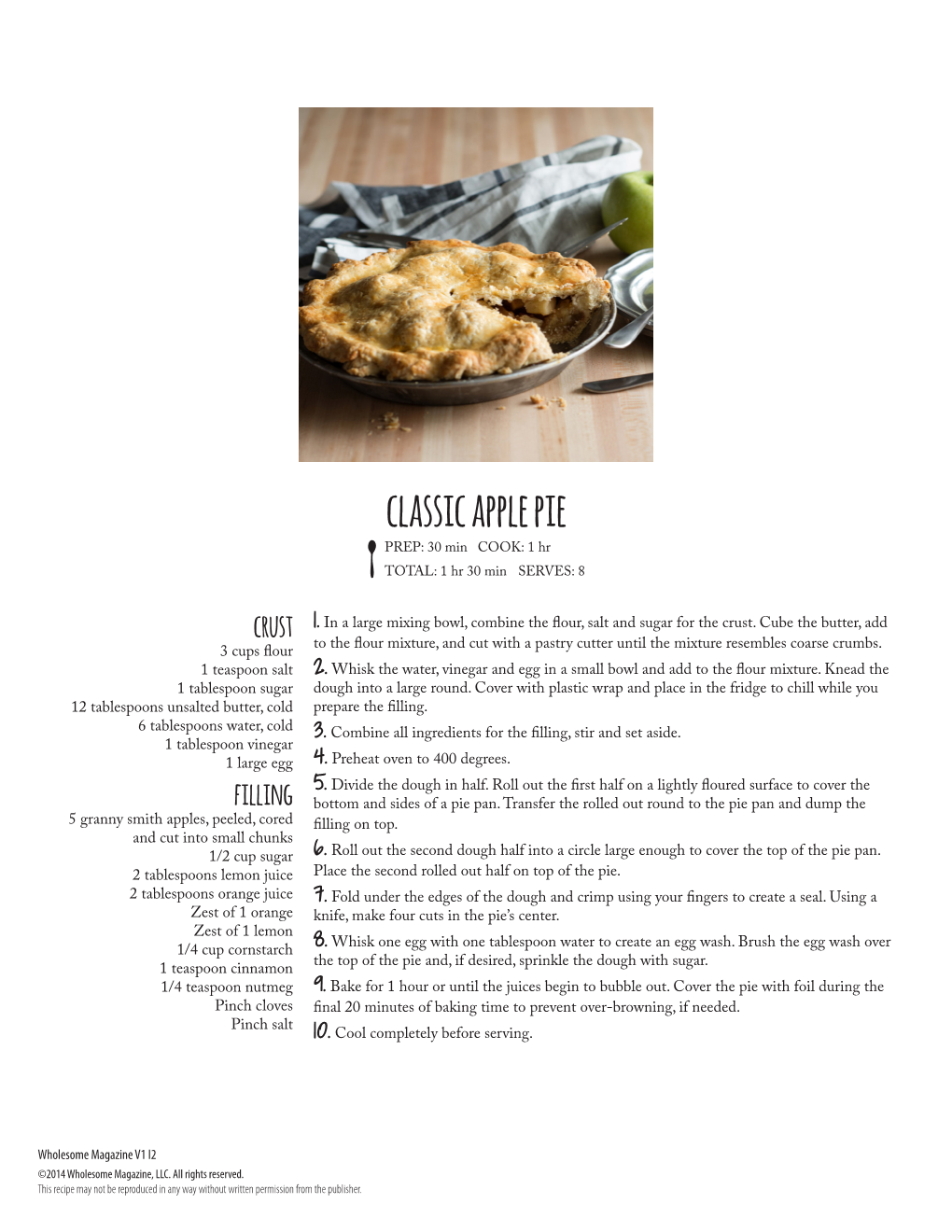 Classic Apple Pie