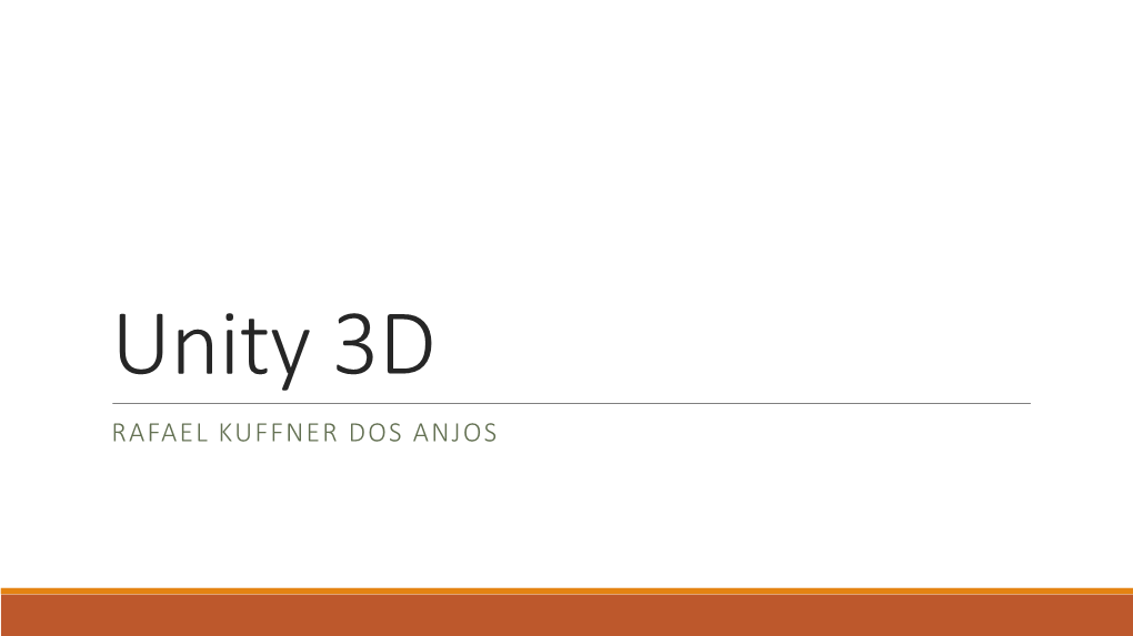 Unity 3D