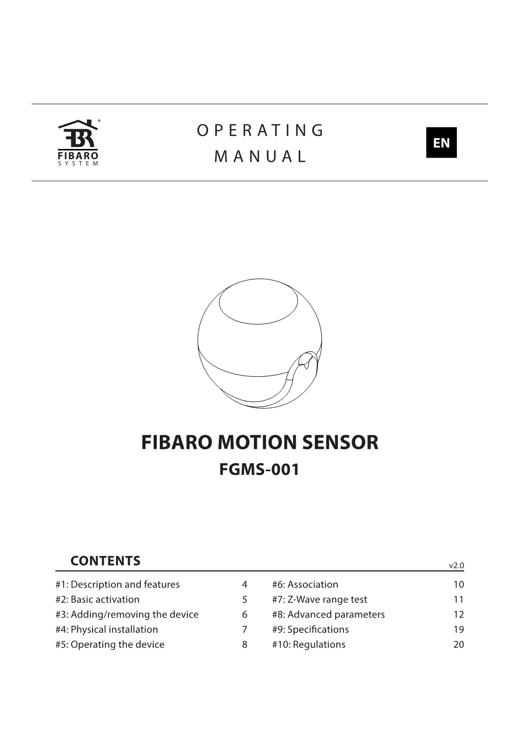 Fibaro Motion Sensor