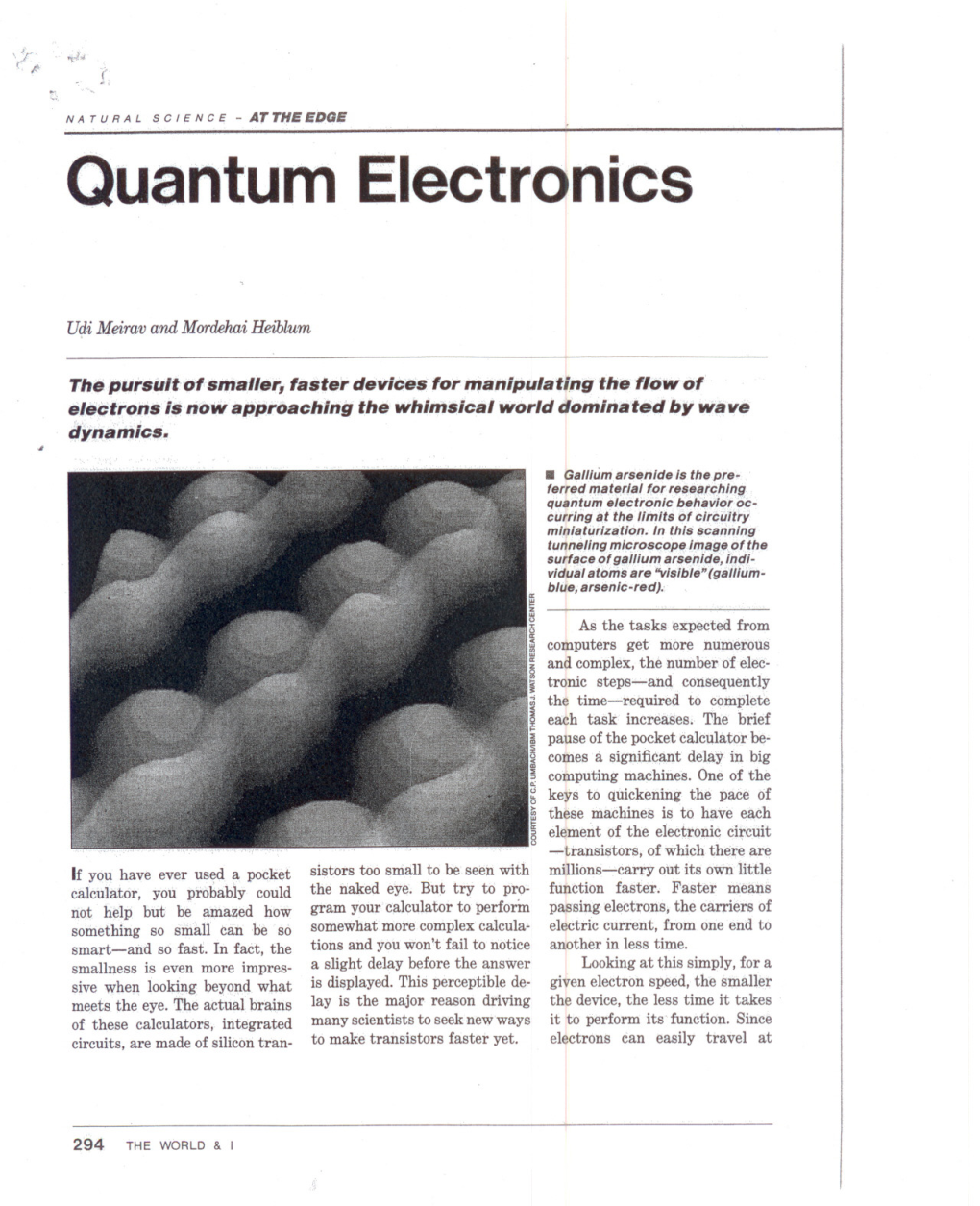 Quantum Electronics