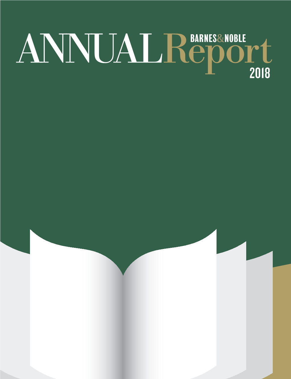 Barnes & Noble ANNUAL Report 2018