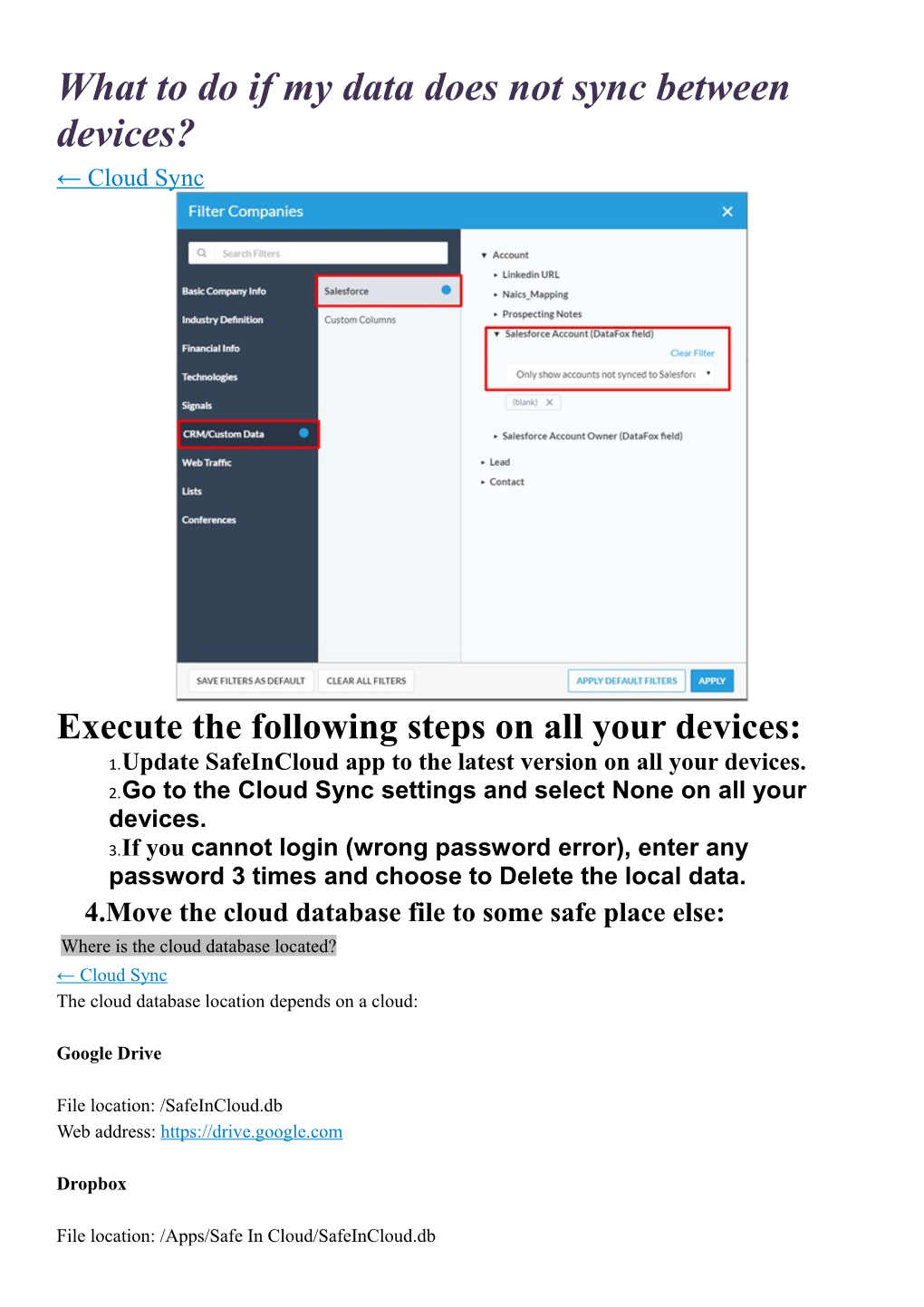 What to Do If My Data Does Not Sync Between Devices?