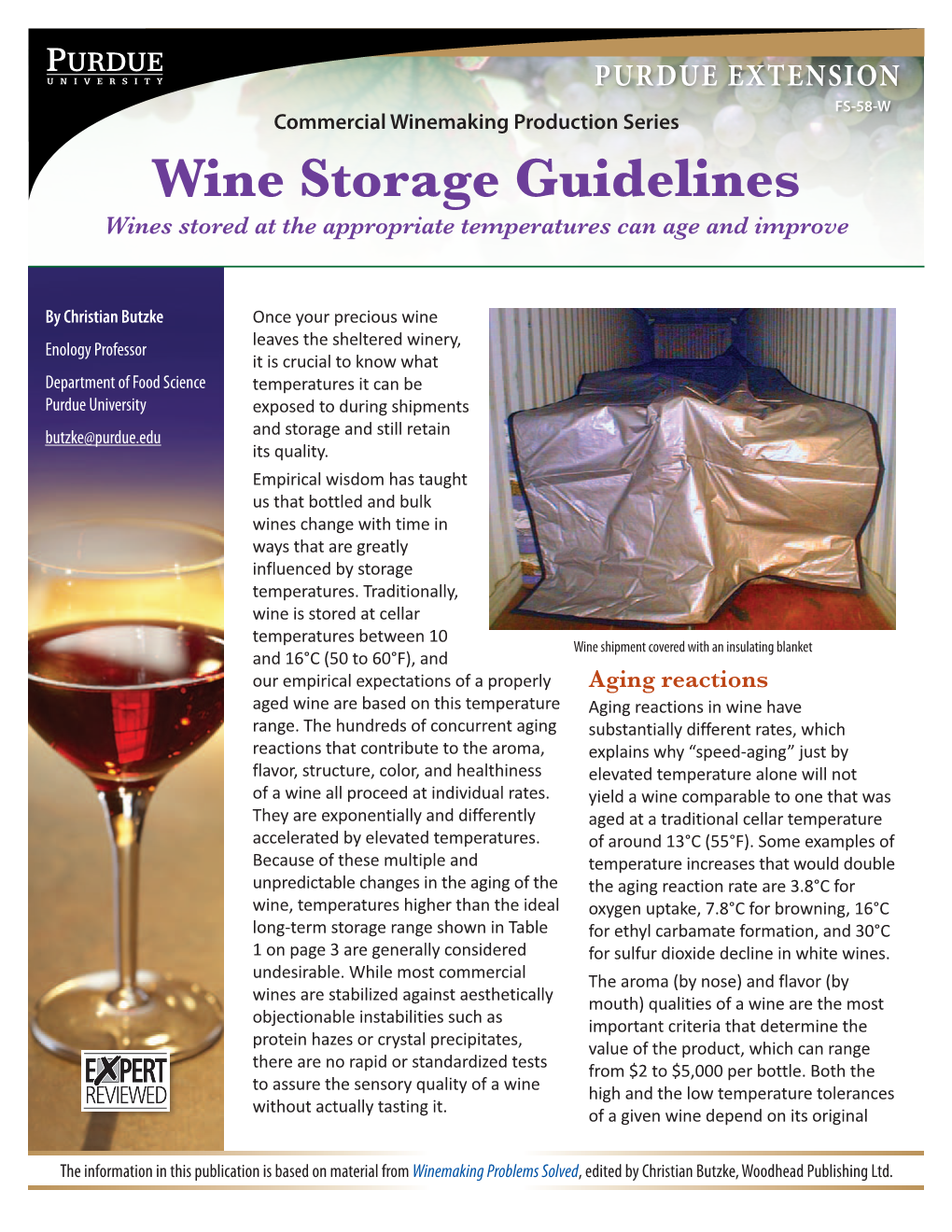 Wine Storage Guidelines