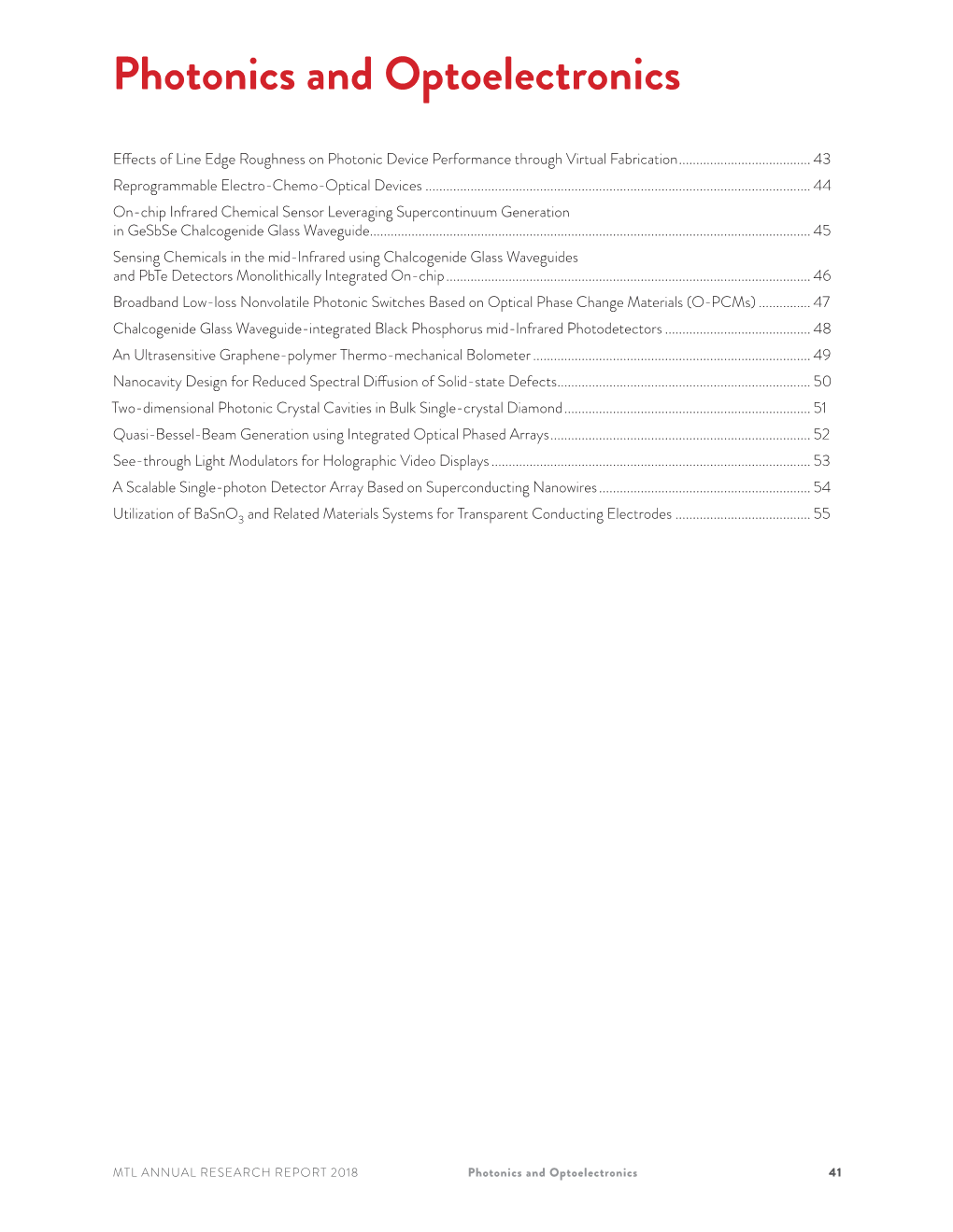 Photonics and Optoelectronics