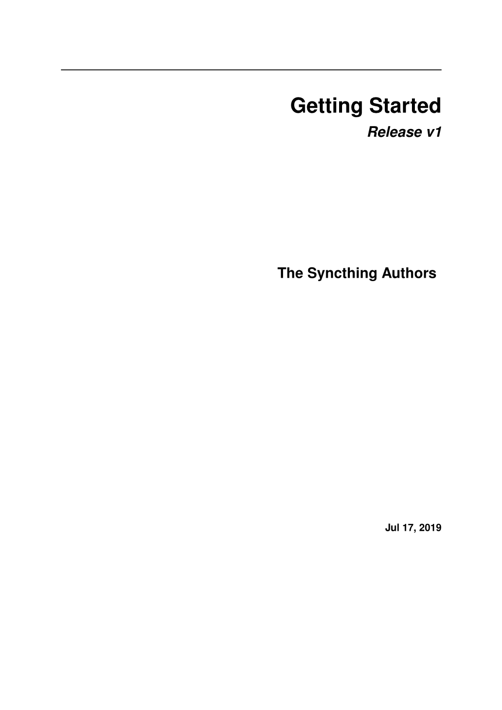 The Syncthing Authors