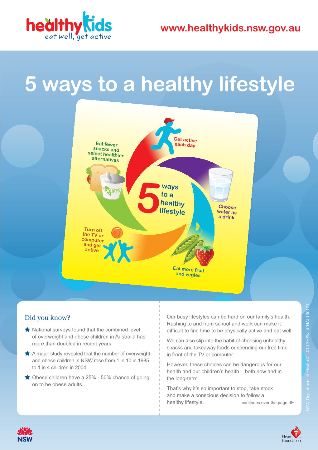 5 ways to a healthy lifestyle