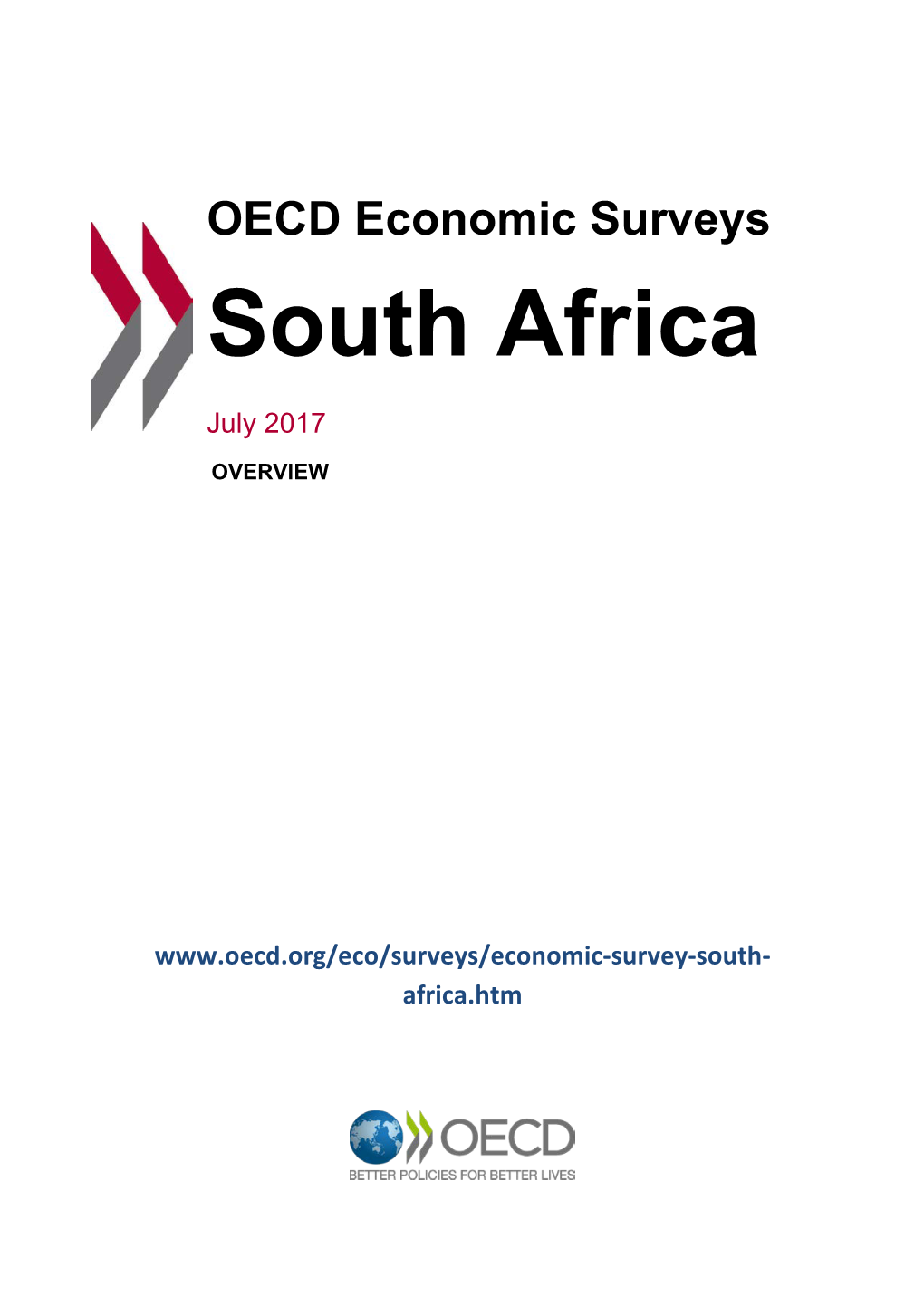 OECD Economic Surveys South Africa OVERVIEW