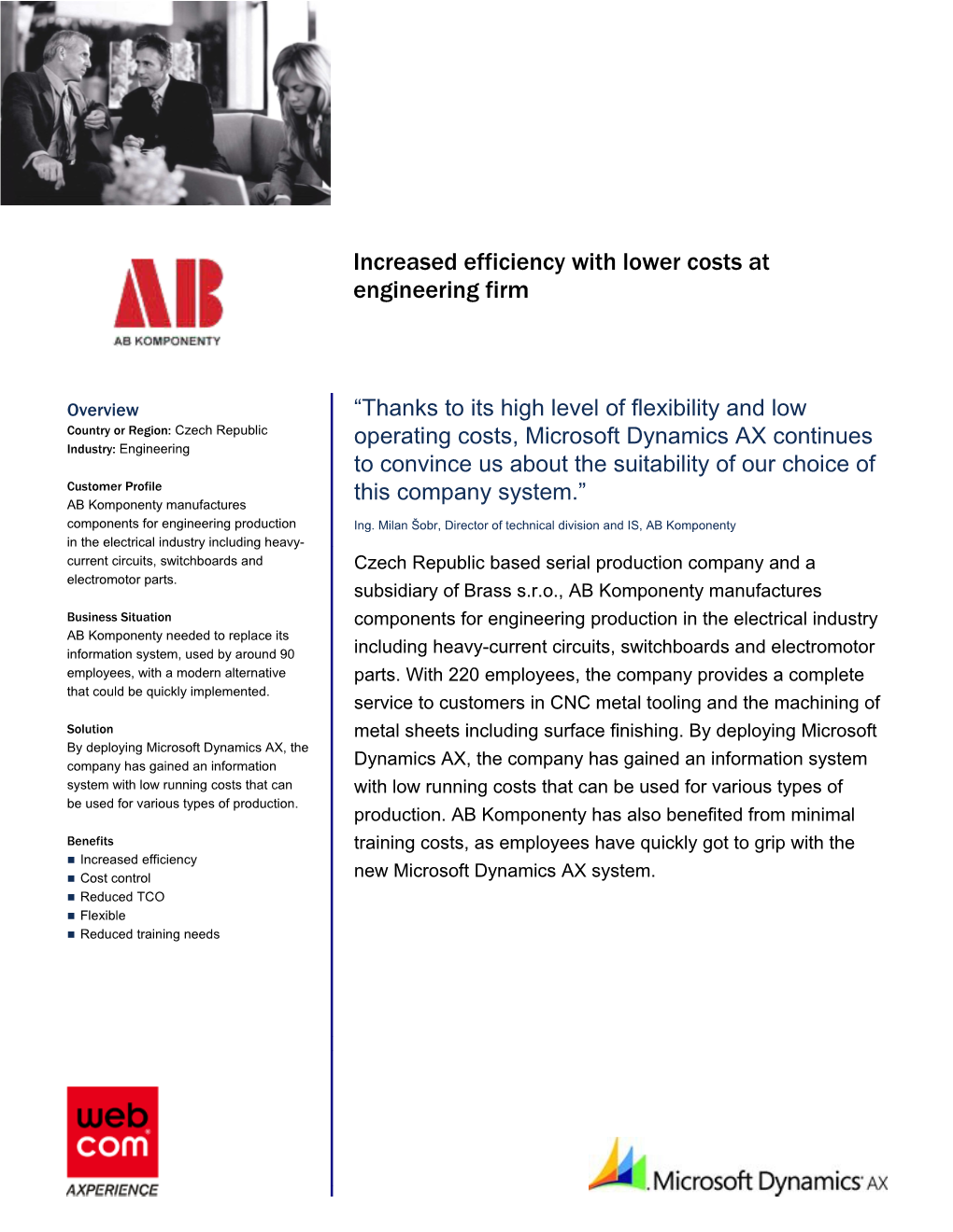 Writeimage CEP Increased Efficiency with Lower Costs at Engineering Firm