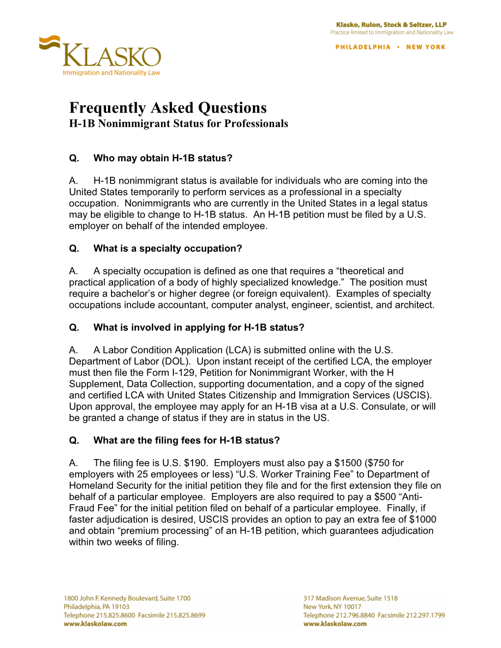 HRK/Aa Frequently Asked Questions (00000319;1)