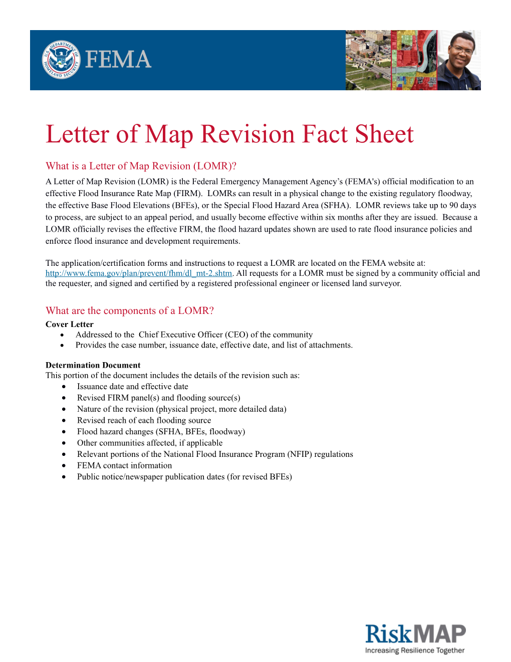 What Is a Letter of Map Revision (LOMR)?