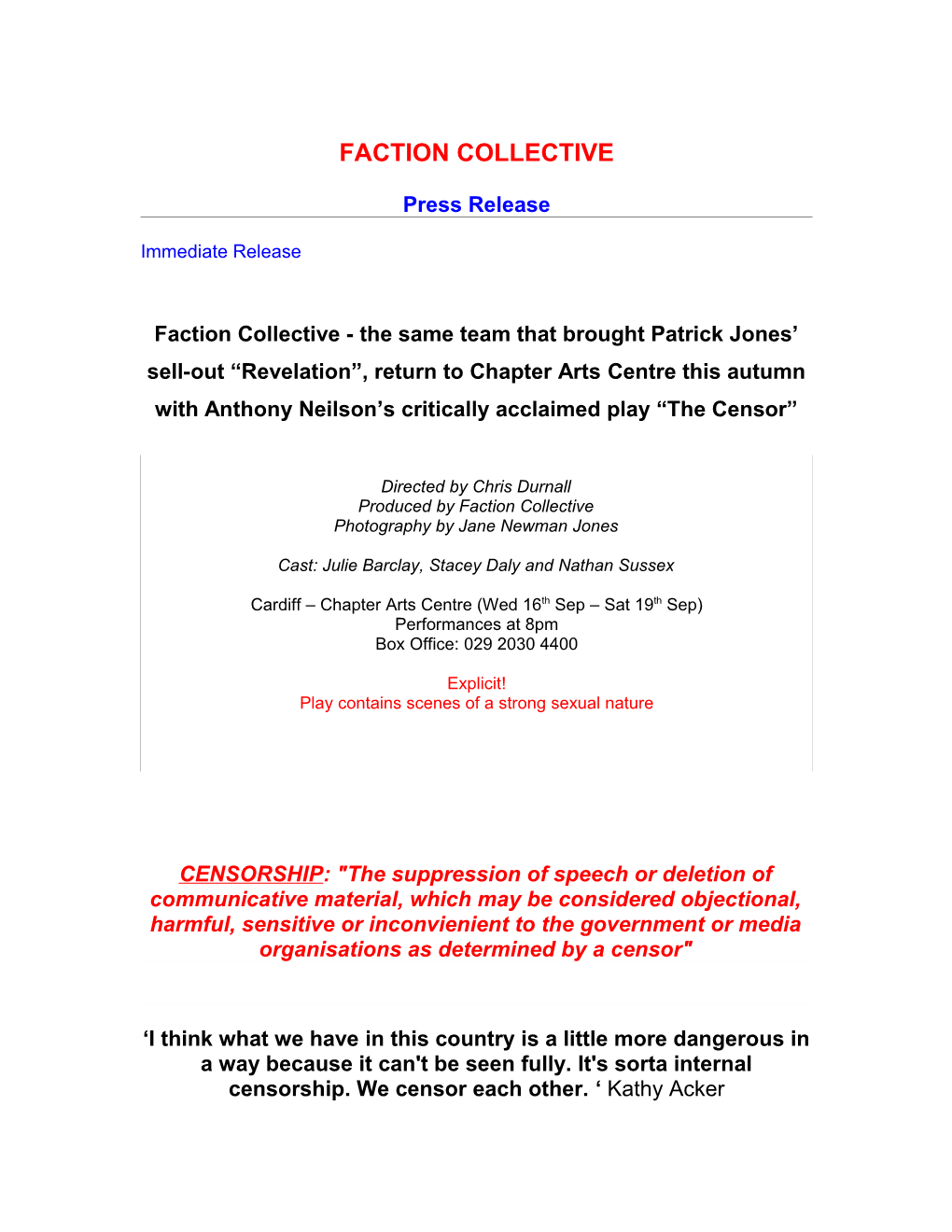 Faction Collective