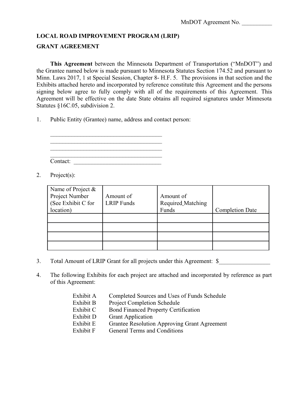 Local Road Improvementprogram (Lrip)