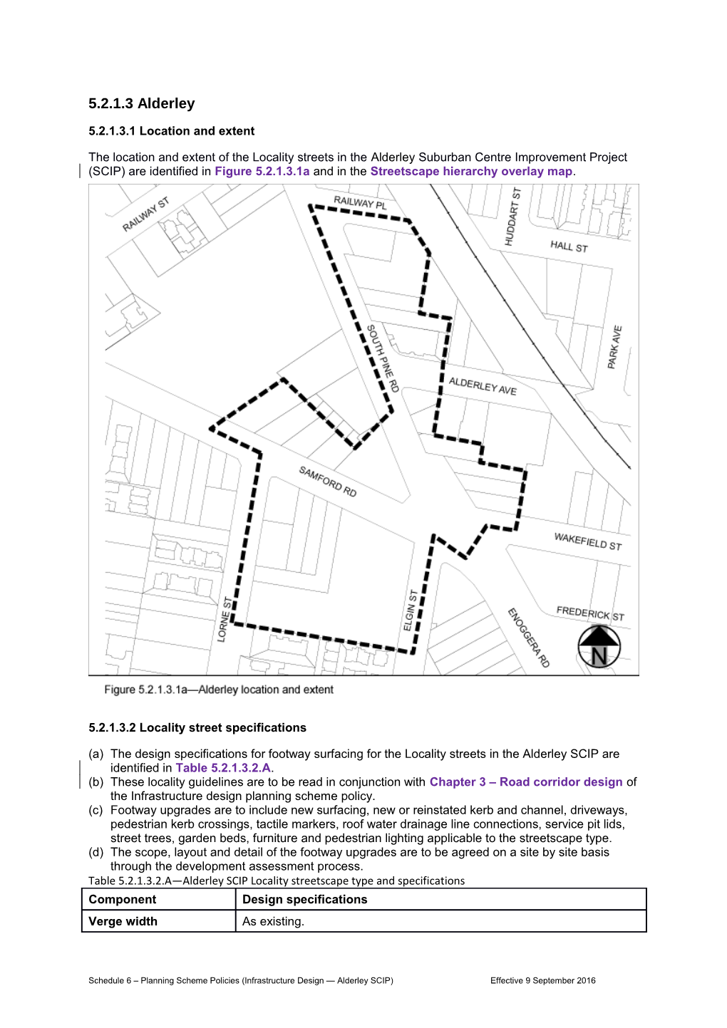 5.2.1.3.1 Location and Extent