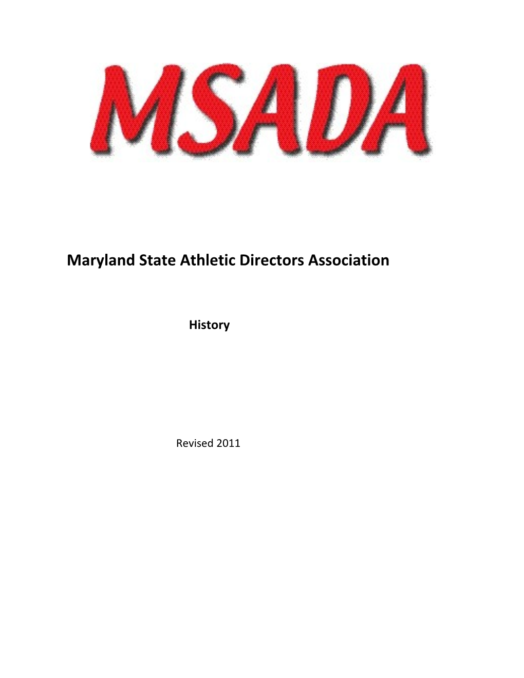 Marylandstate Athletic Directors Association