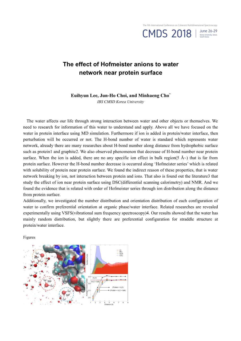 The Effect of Hofmeister Anions to Water