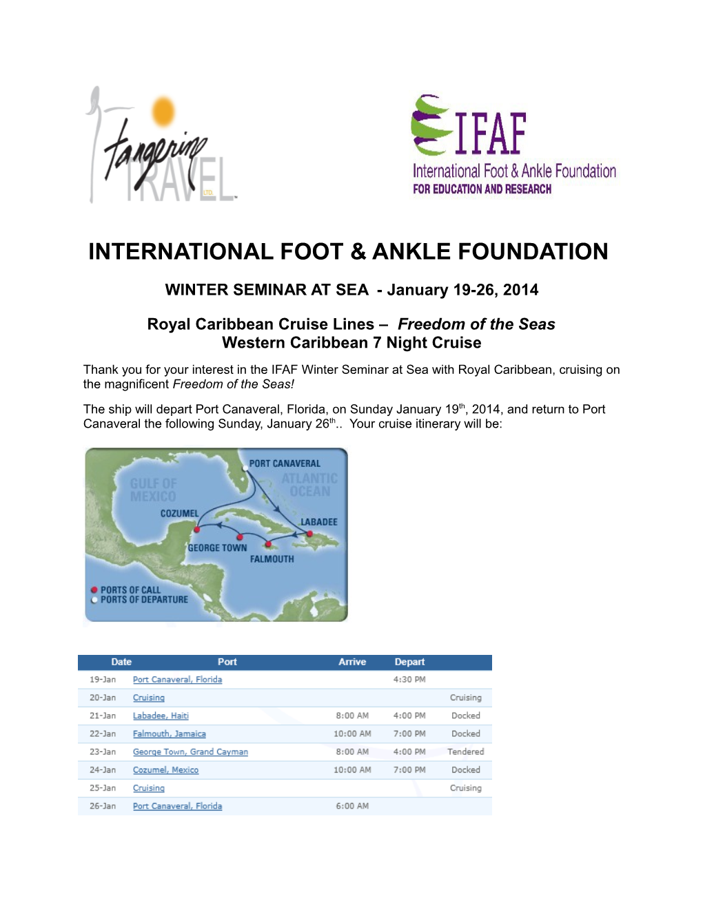 International Foot & Ankle Foundation