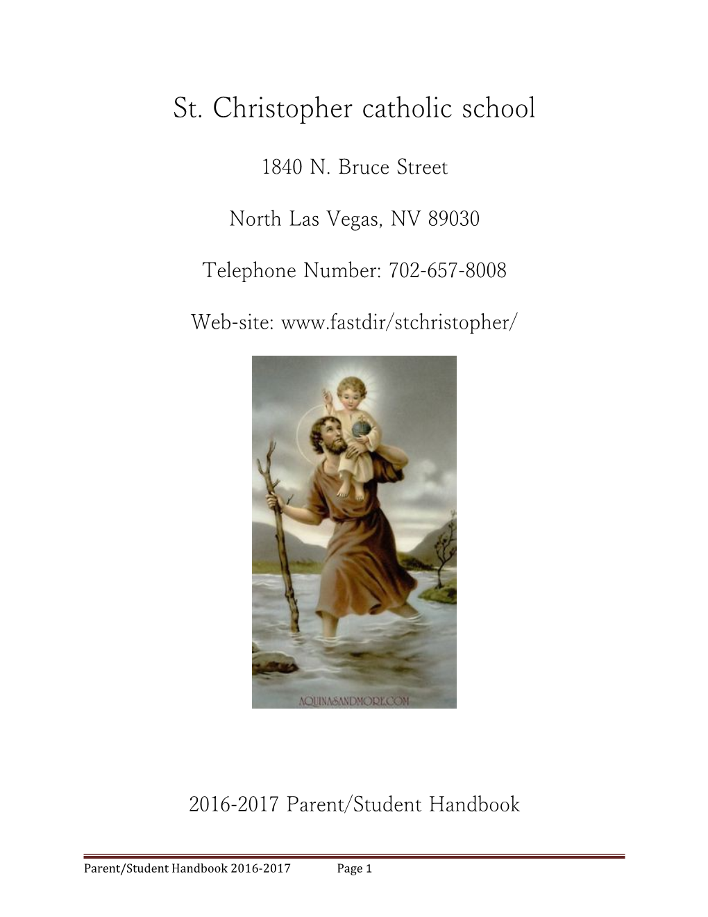St. Christopher Catholic School