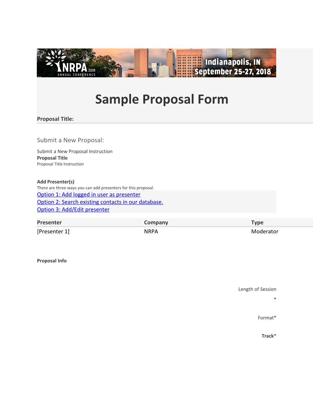 Submit a New Proposal Instruction