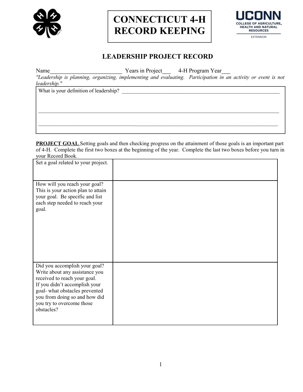 Leadership Is Planning, Organizing, Implementing and Evaluating. Participation in an Activity