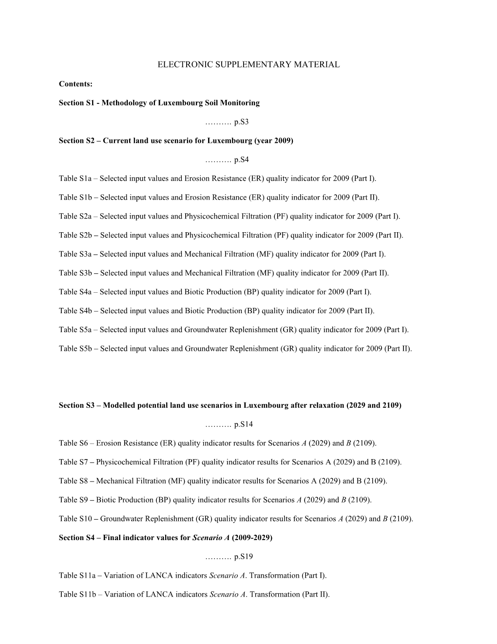 Section S1 - Methodology of Luxembourg Soil Monitoring