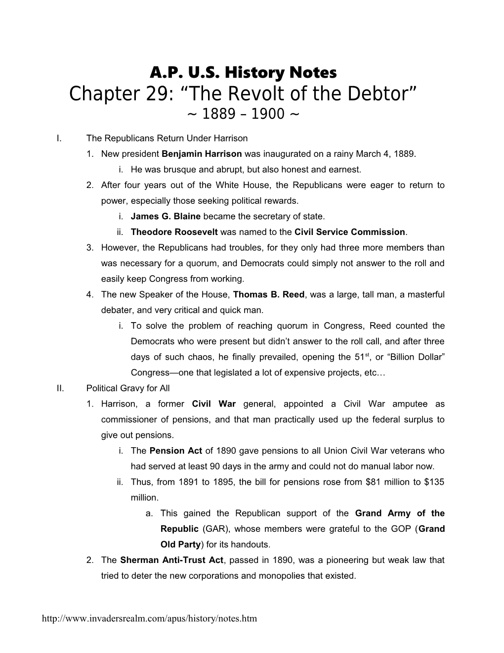 Chapter 29: the Revolt of the Debtor
