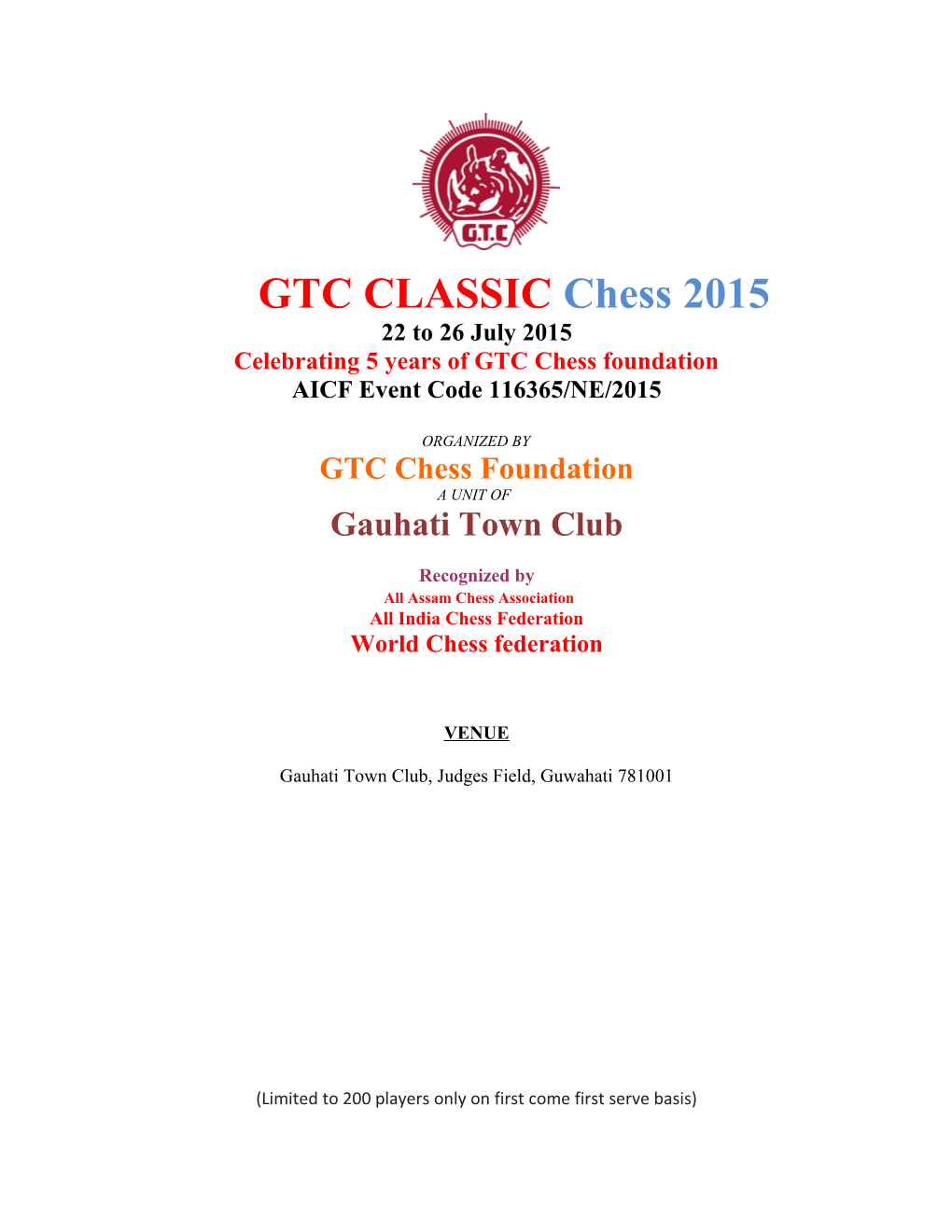 Celebrating 5 Years of GTC Chess Foundation
