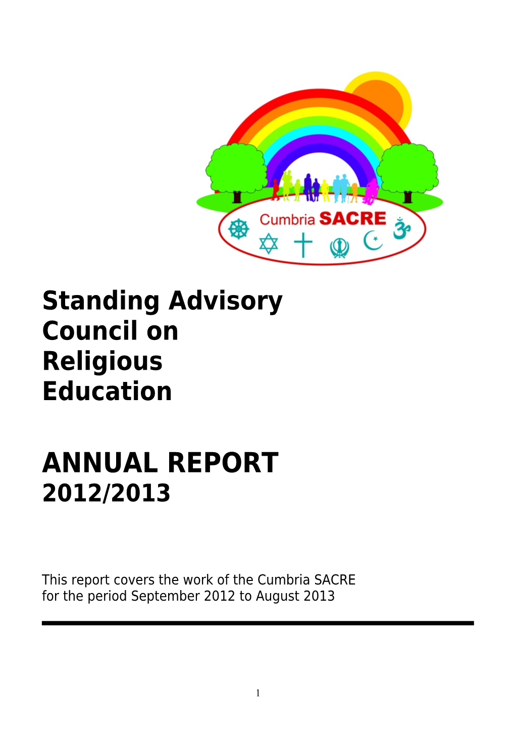 Standing Advisory Council on Religious Education - Annual Report