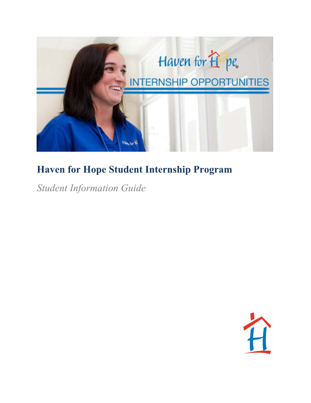 Haven for Hope Student Internship Program