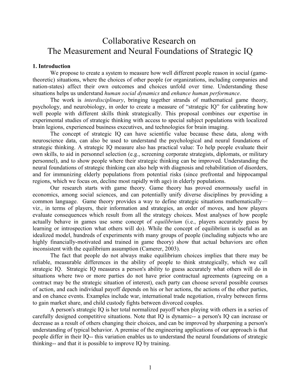 The Measurement and Neural Foundations