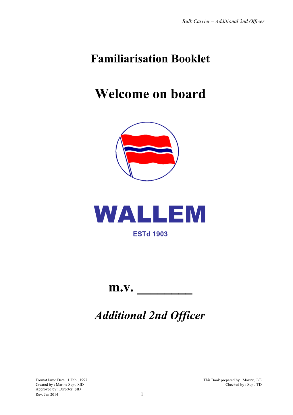 Bulk Carrier Additional 2Nd Officer