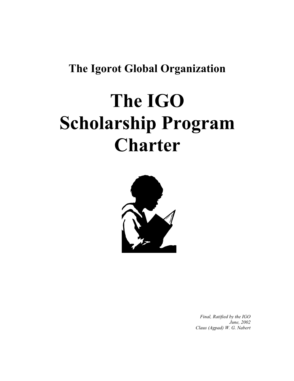 The IGO Scholarship Program