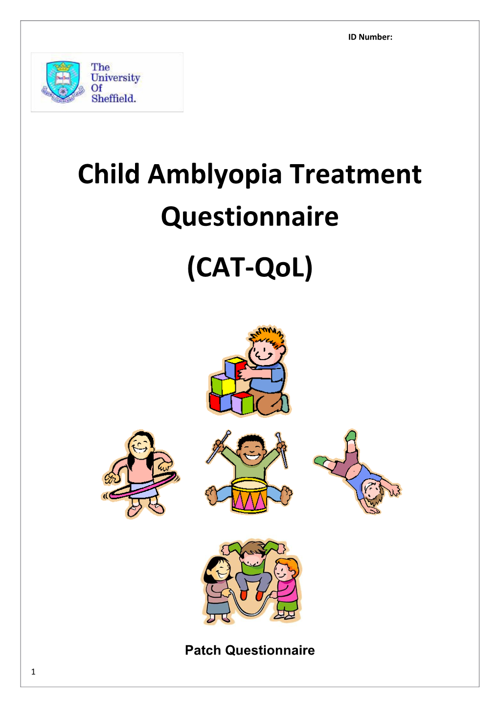 Child Amblyopia Treatment Questionnaire