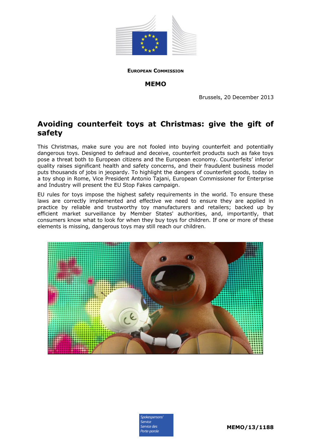 Avoiding Counterfeit Toys at Christmas: Give the Gift of Safety