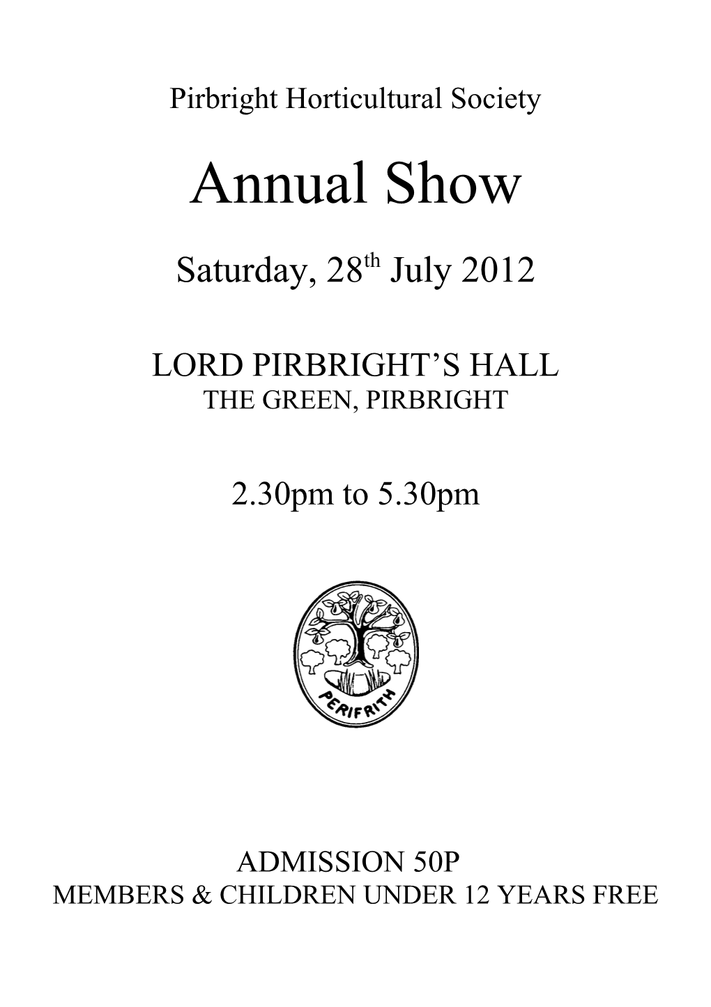 Pirbright Horticultural Society