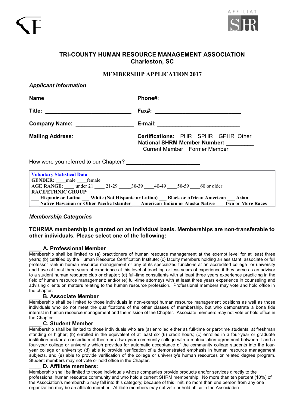 Tri-County Human Resourcemanagement Association
