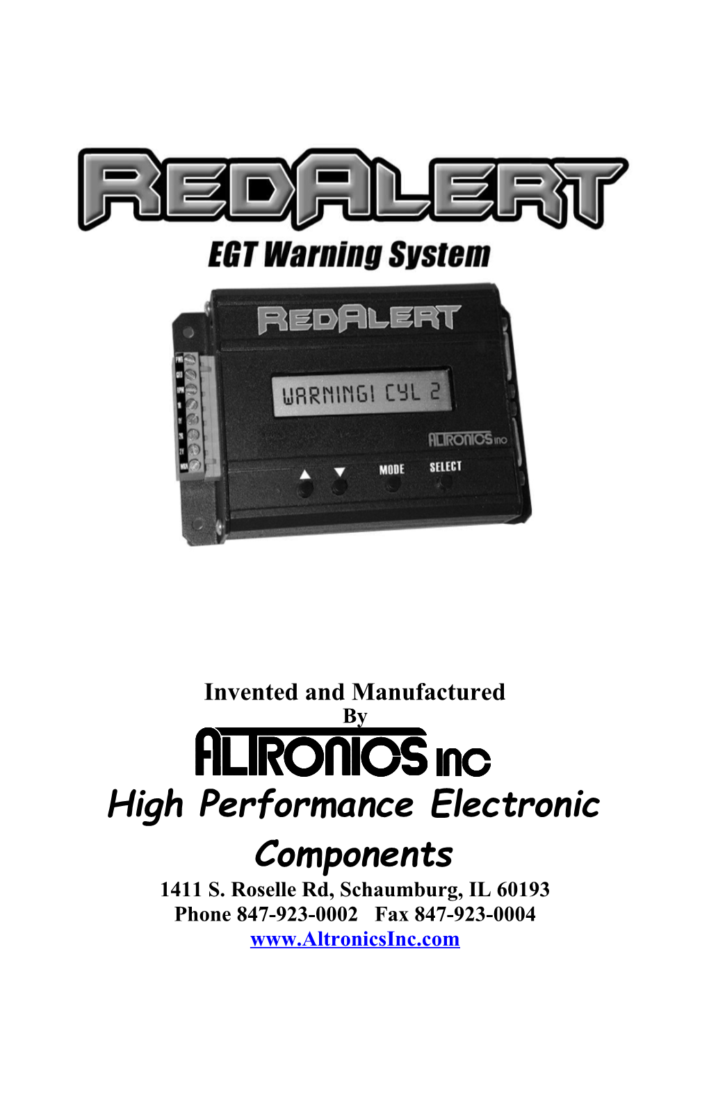 High Performance Electronic Components