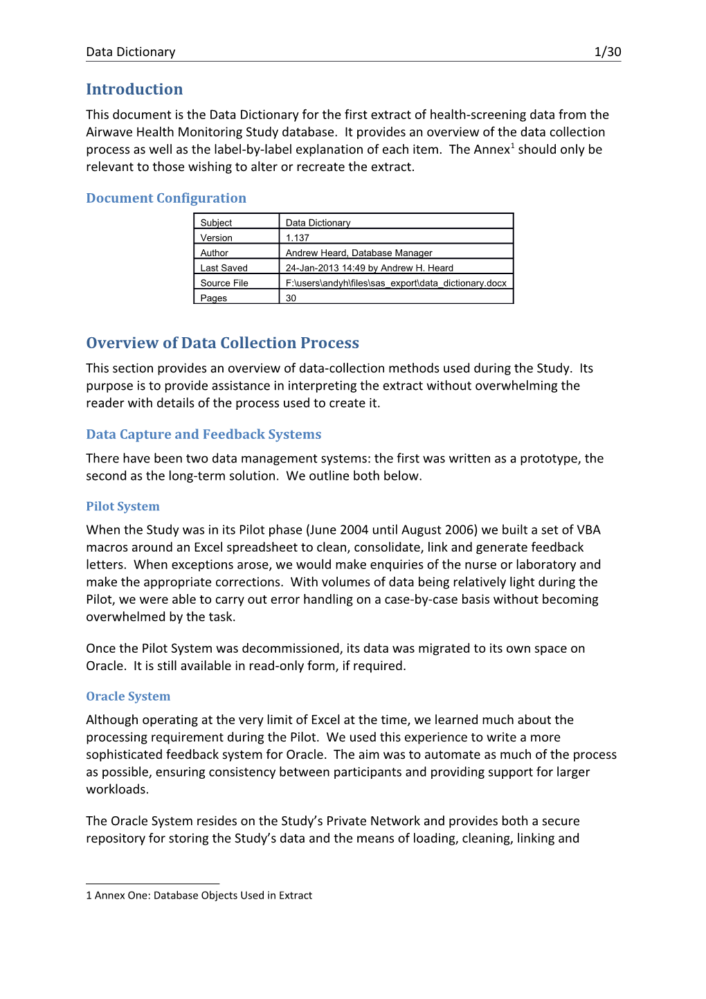 Overview of Data Collection Process