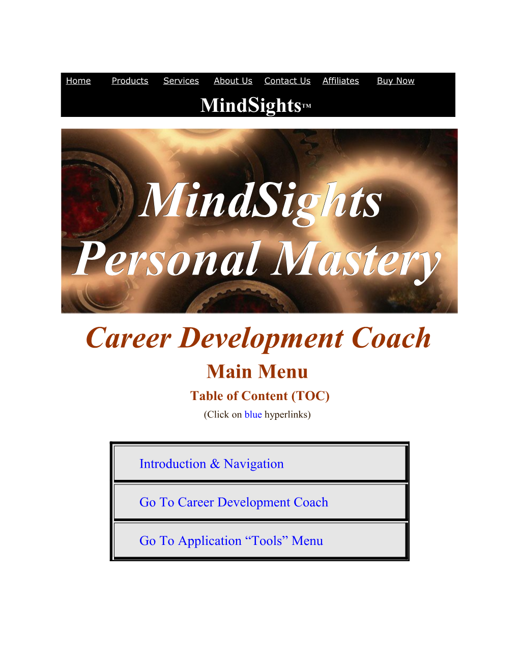 Mindsights Career Development Coach